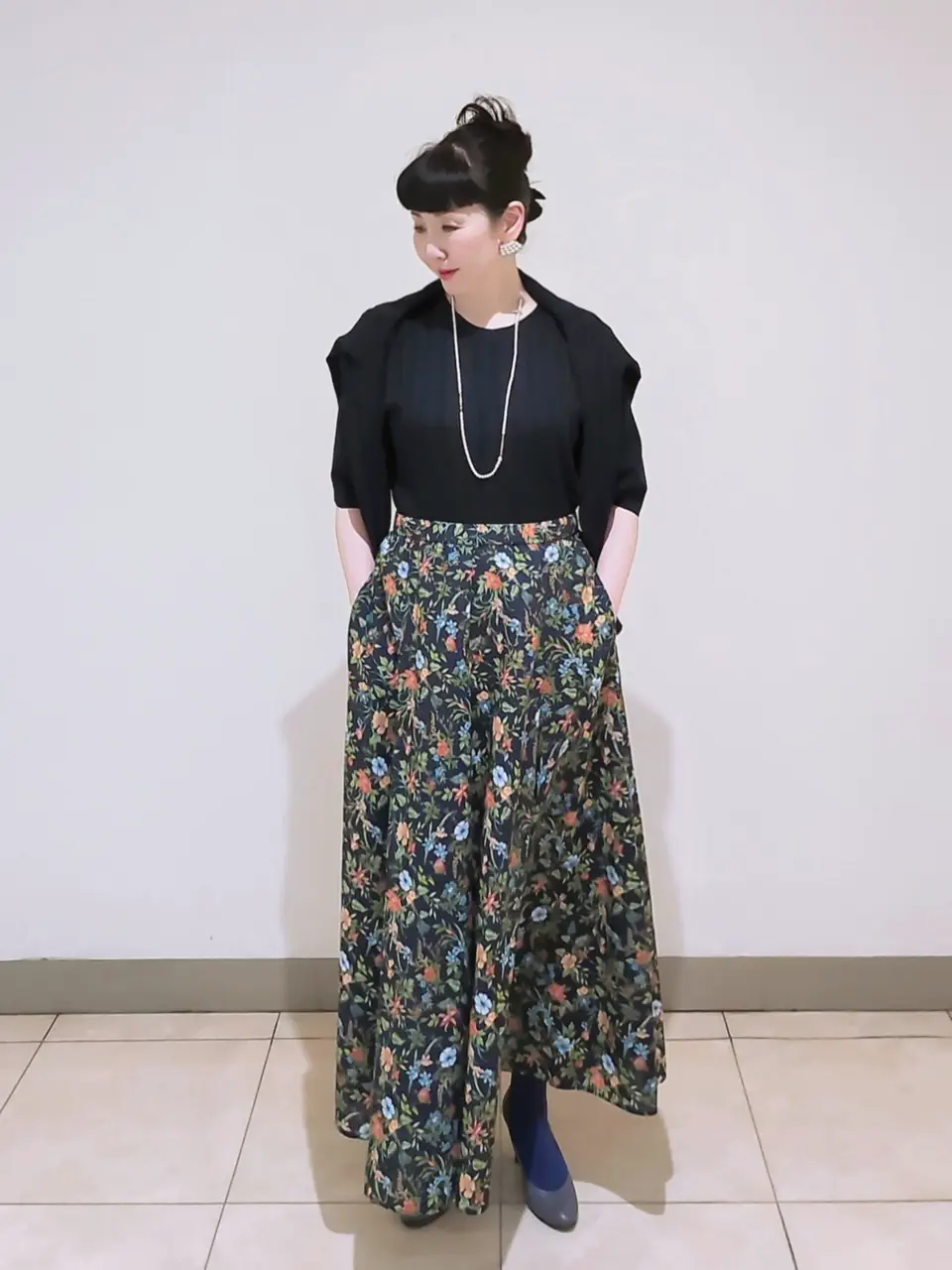 J.PRESS LADIES L スタッフ コーディネート画像