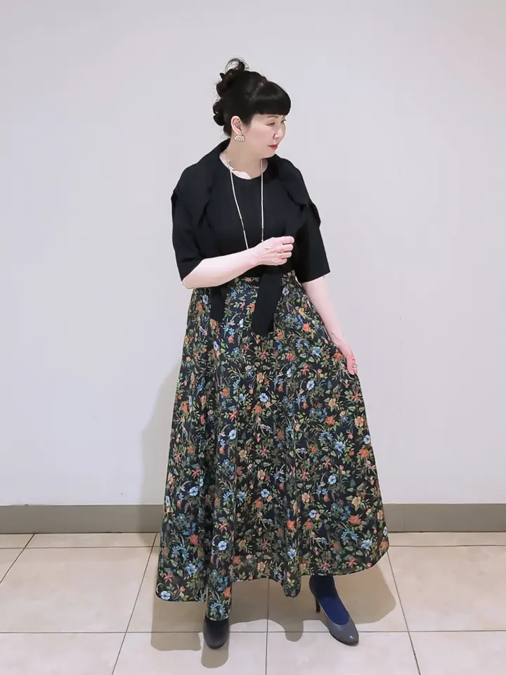 J.PRESS LADIES L スタッフ コーディネート画像