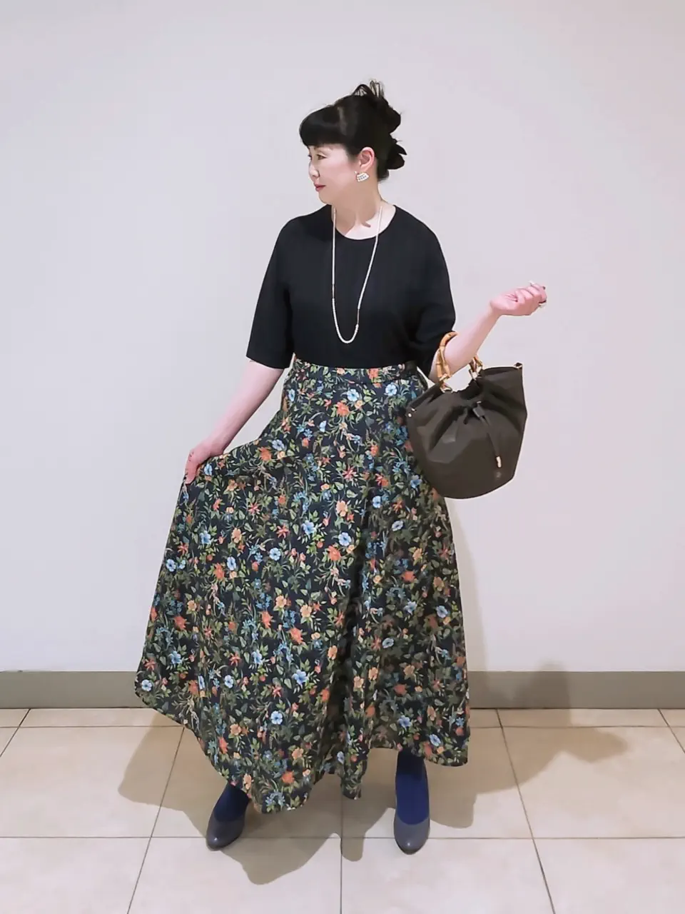 J.PRESS LADIES L スタッフ コーディネート画像