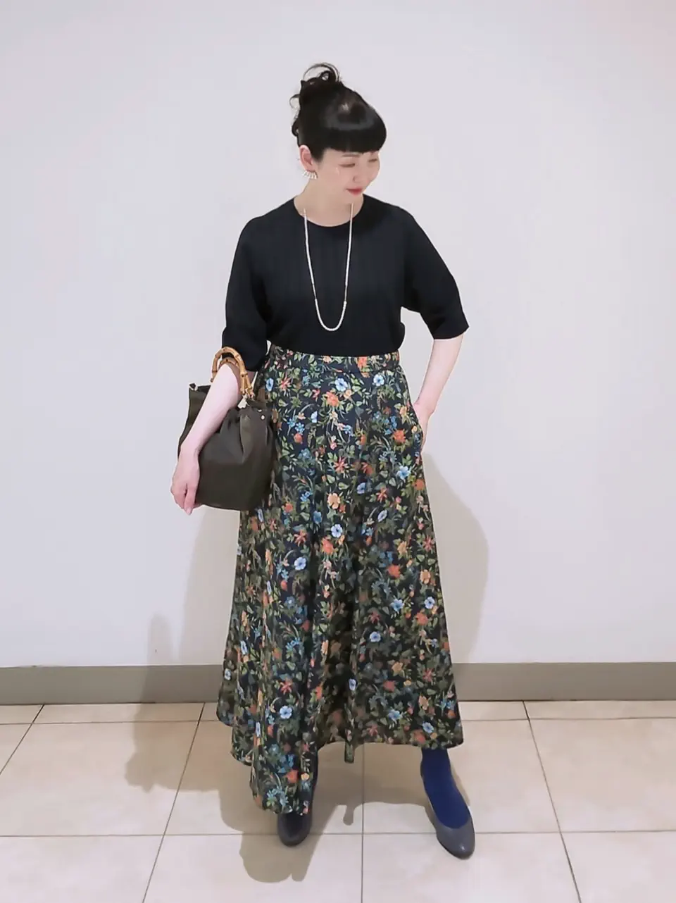 J.PRESS LADIES L スタッフ コーディネート画像