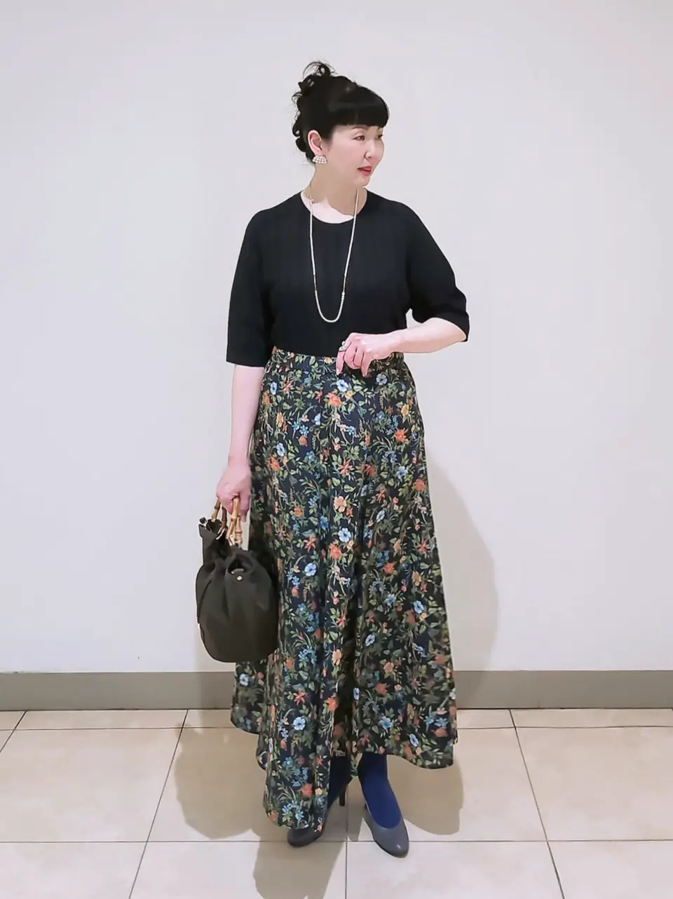 J.PRESS LADIES L スタッフ コーディネート画像