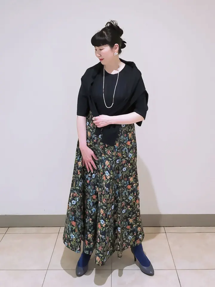 J.PRESS LADIES L スタッフ コーディネート画像