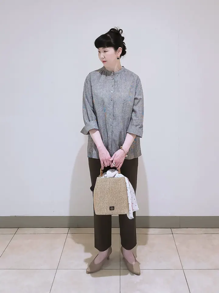 J.PRESS LADIES L スタッフ コーディネート画像