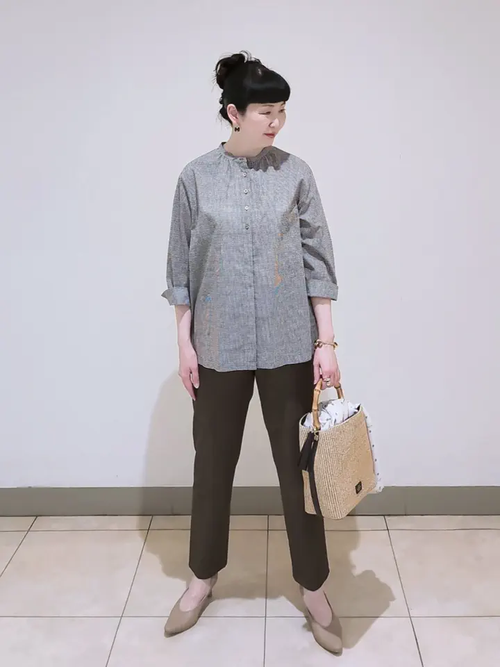 J.PRESS LADIES L スタッフ コーディネート画像