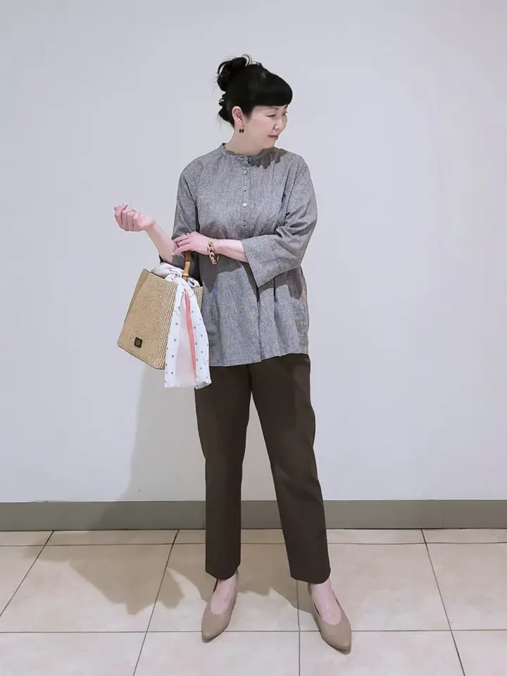 J.PRESS LADIES L スタッフ コーディネート画像