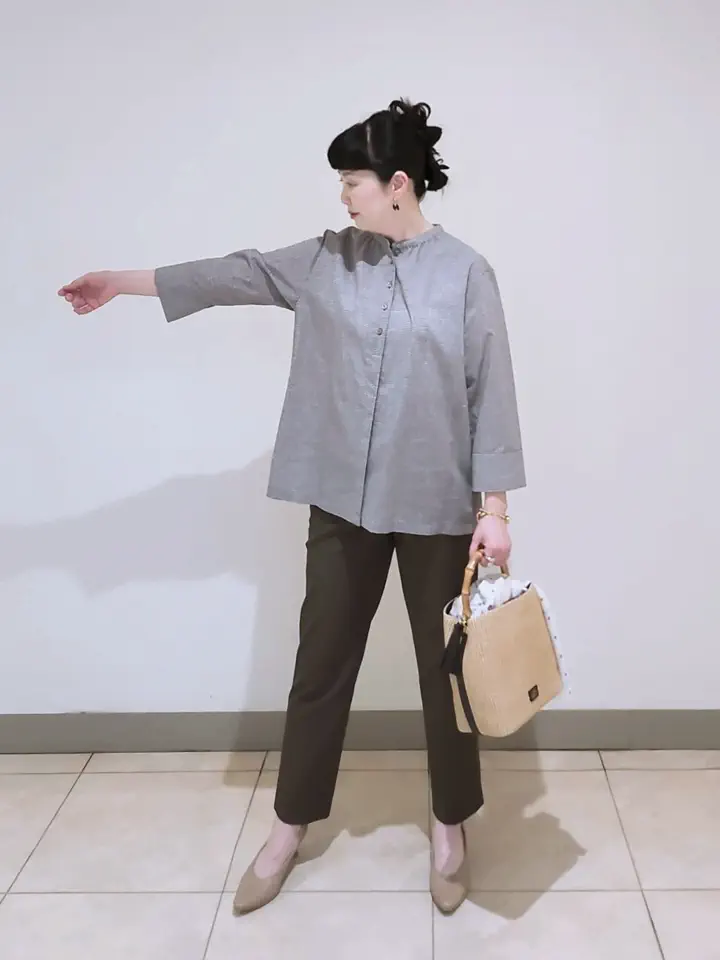 J.PRESS LADIES L スタッフ コーディネート画像