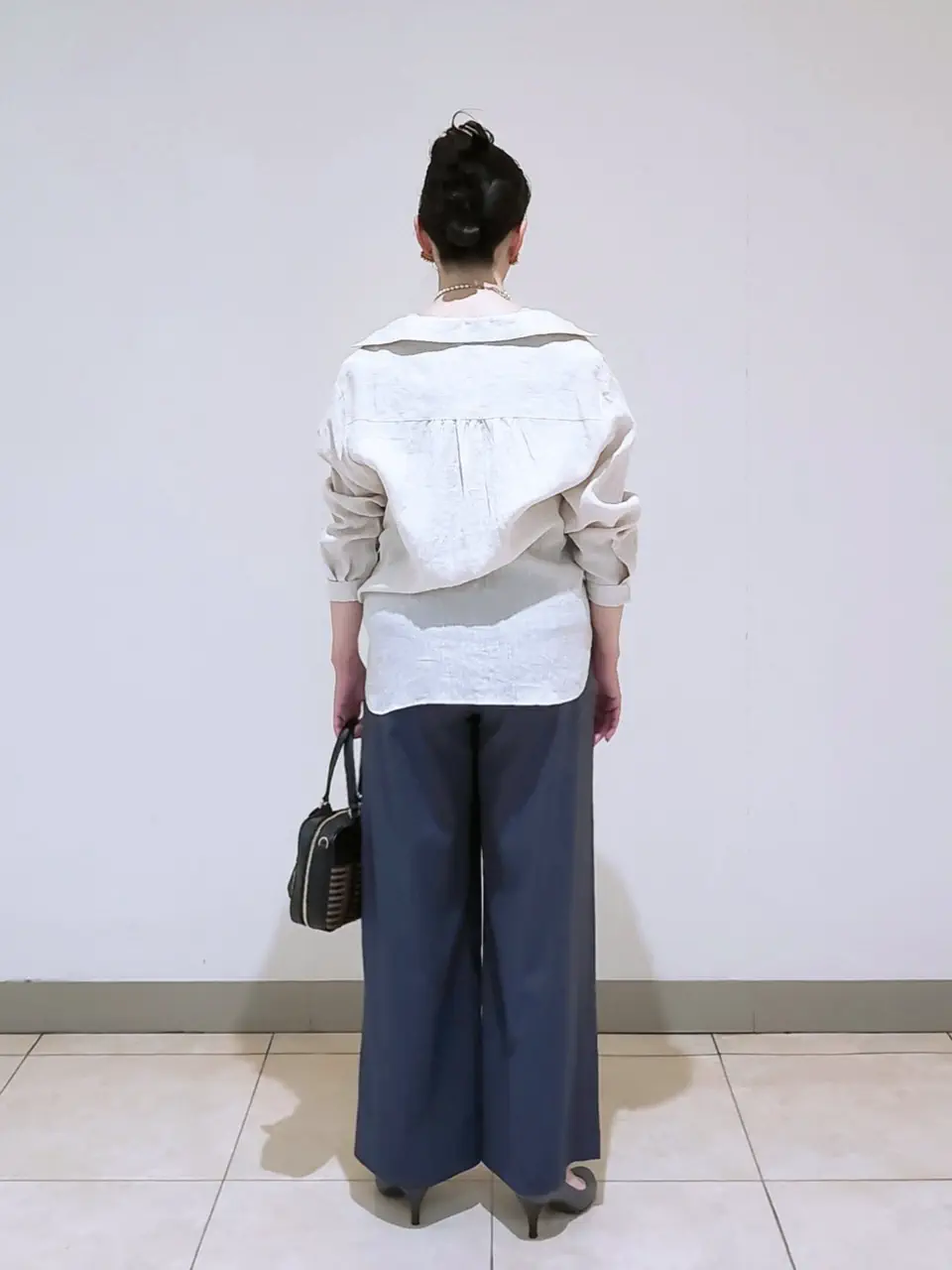 J.PRESS LADIES L スタッフ コーディネート画像