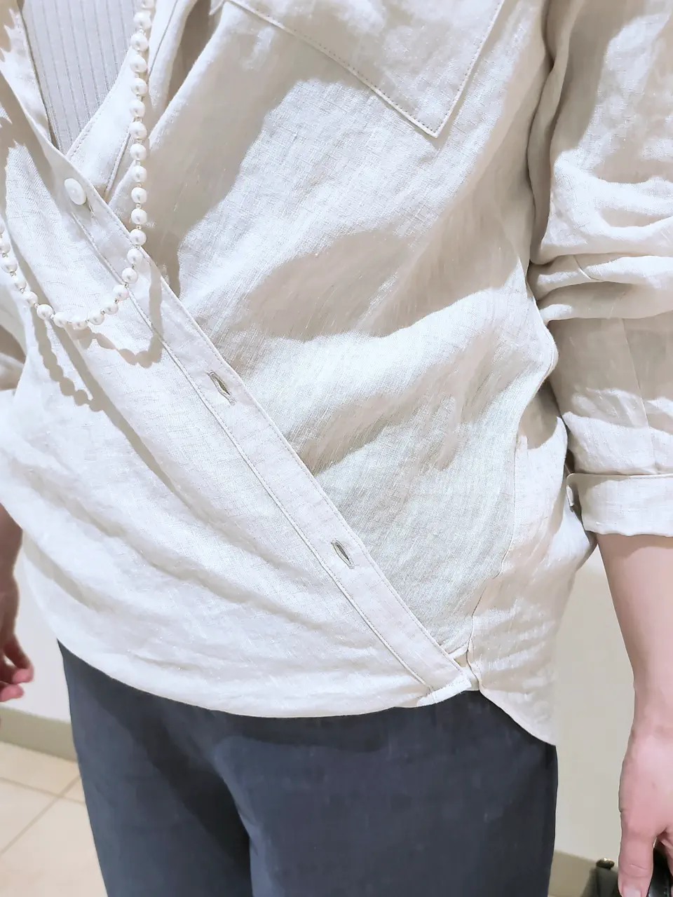 J.PRESS LADIES L スタッフ コーディネート画像