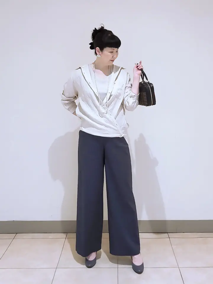 J.PRESS LADIES L スタッフ コーディネート画像