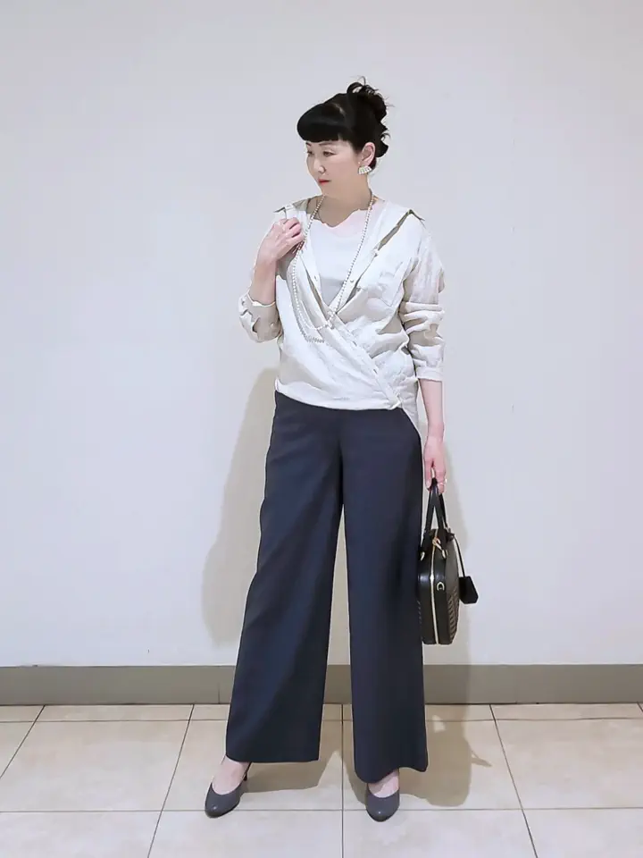 J.PRESS LADIES L スタッフ コーディネート画像