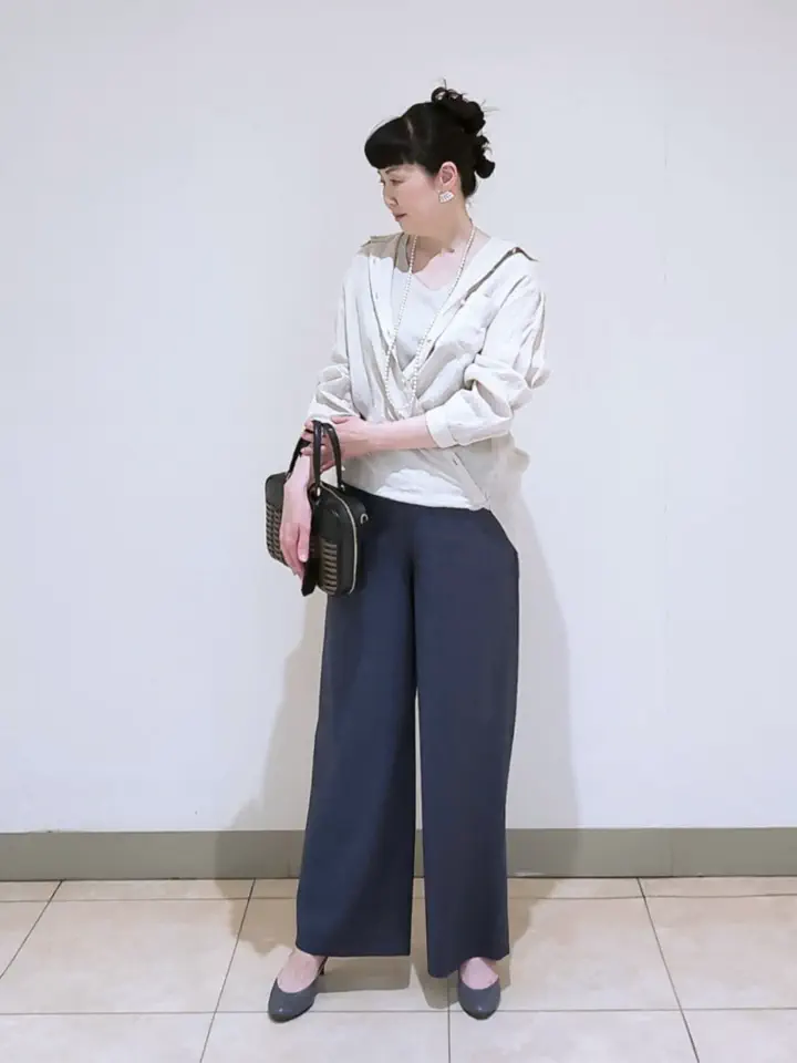 J.PRESS LADIES L スタッフ コーディネート画像