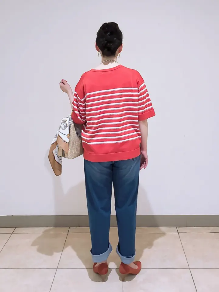 J.PRESS LADIES L スタッフ コーディネート画像