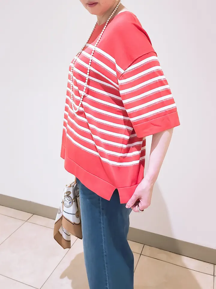 J.PRESS LADIES L スタッフ コーディネート画像