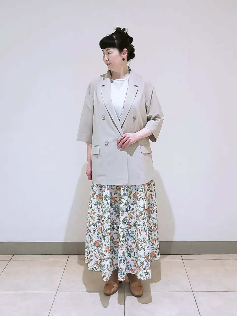  スタッフ コーディネート画像