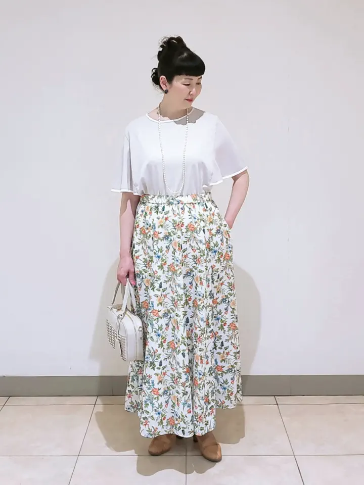 J.PRESS LADIES L スタッフ コーディネート画像