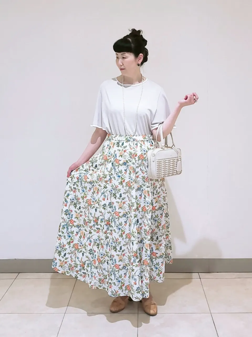 J.PRESS LADIES L スタッフ コーディネート画像