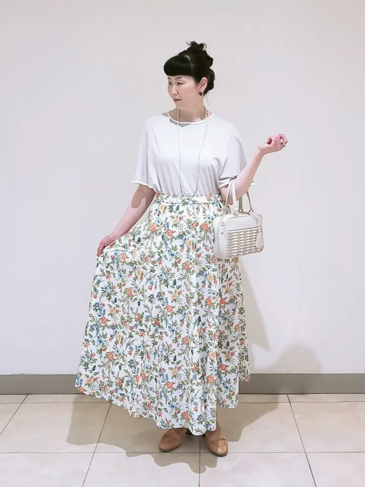 J.PRESS LADIES L スタッフ コーディネート画像