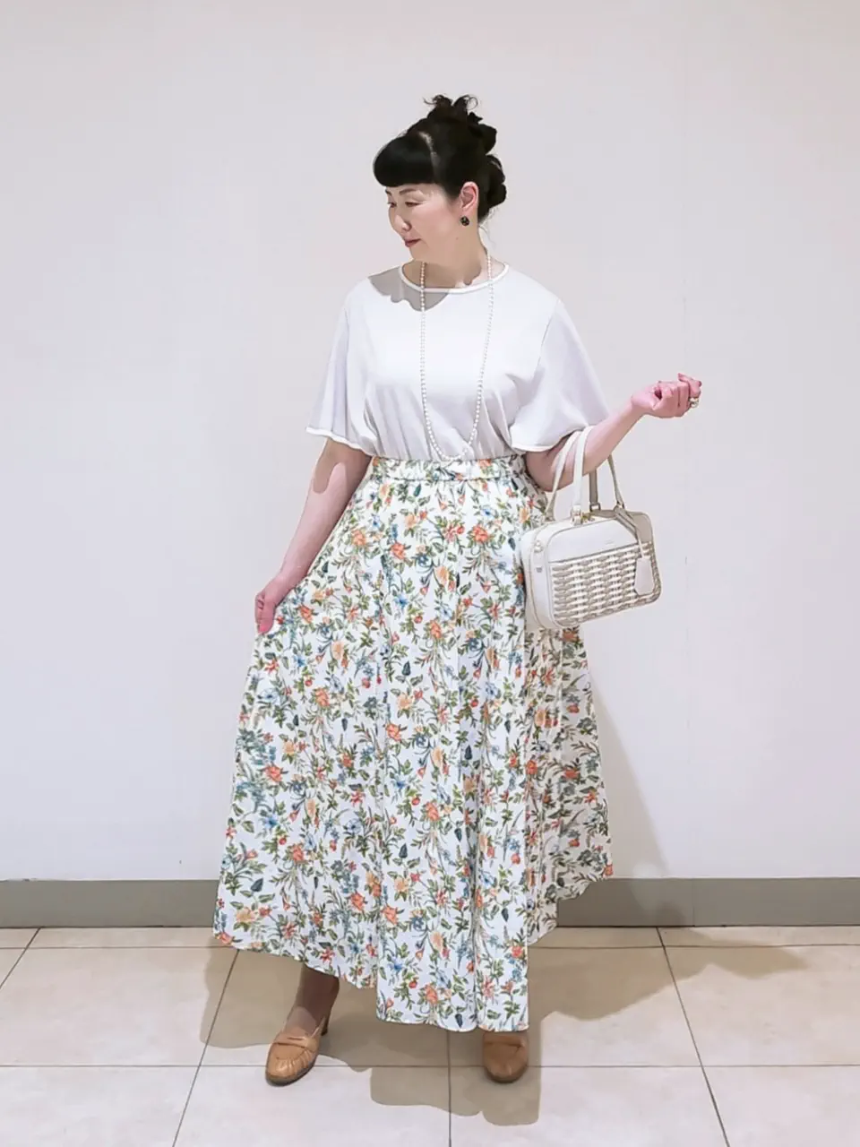 J.PRESS LADIES L スタッフ コーディネート画像