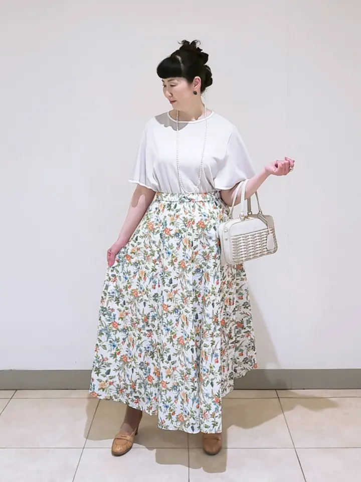 J.PRESS LADIES L スタッフ コーディネート画像