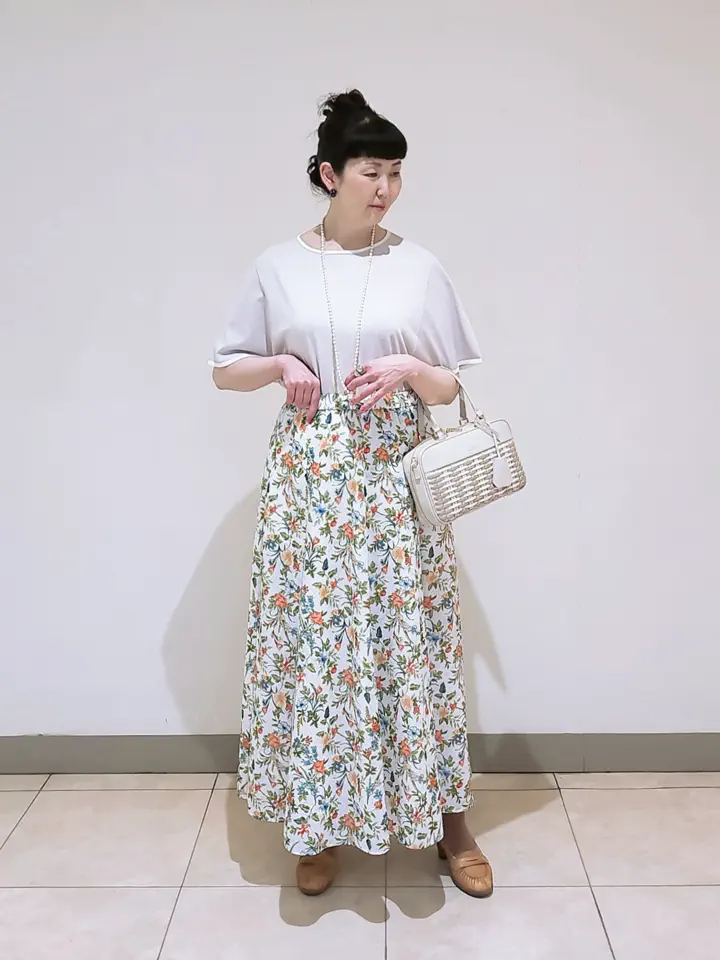 J.PRESS LADIES L スタッフ コーディネート画像