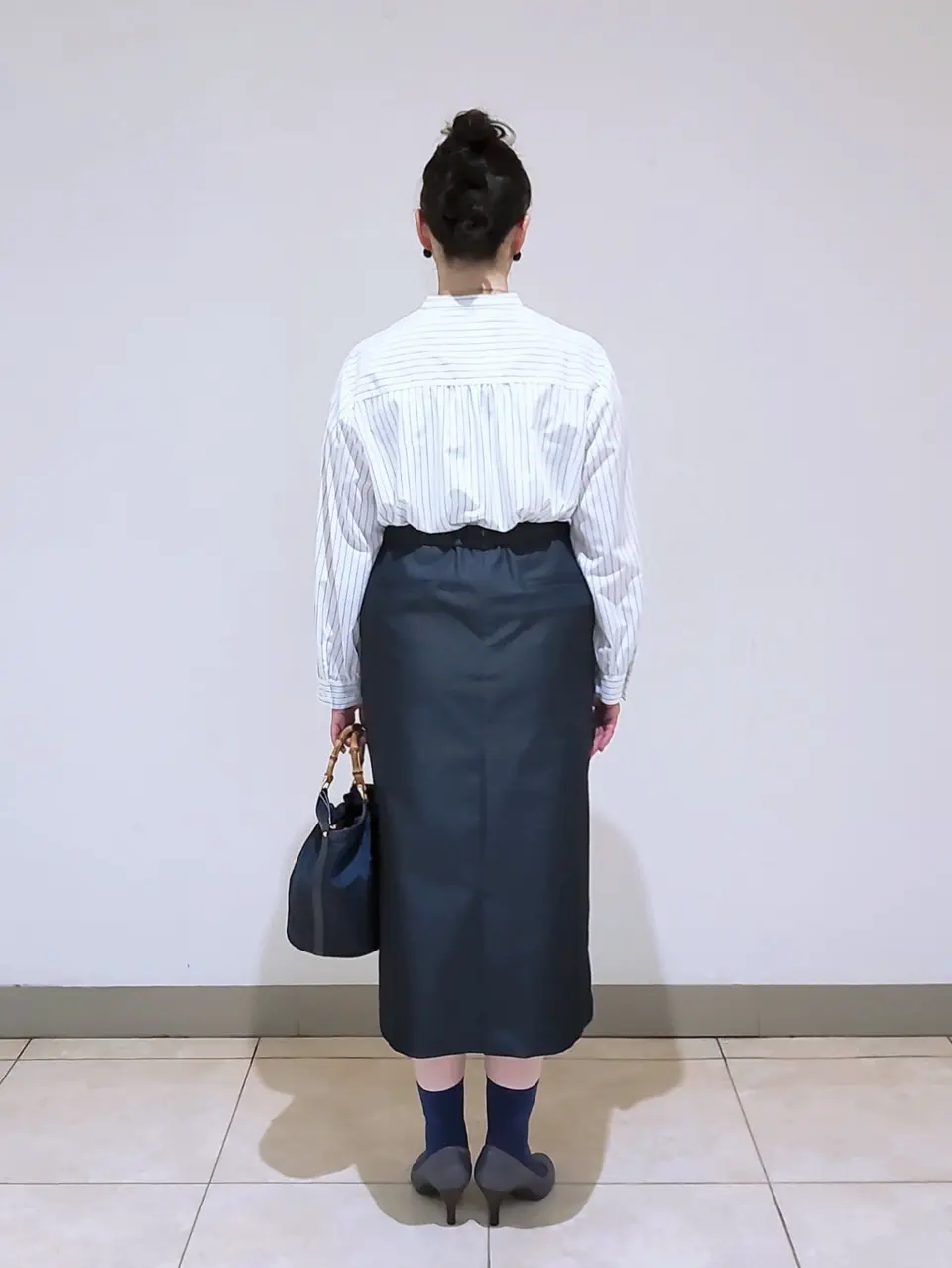 J.PRESS LADIES L スタッフ コーディネート画像