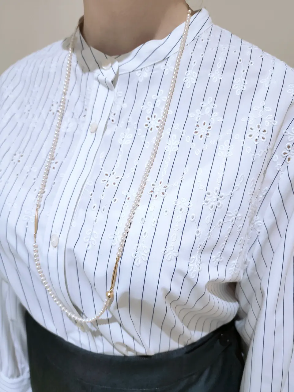 J.PRESS LADIES L スタッフ コーディネート画像