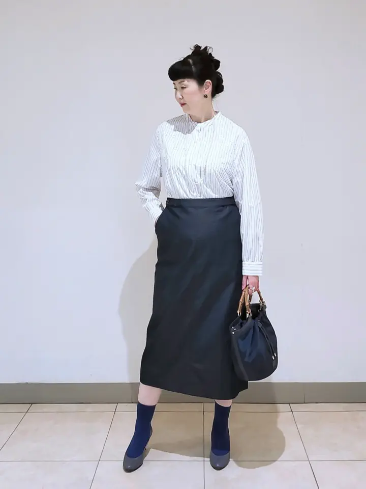 J.PRESS LADIES L スタッフ コーディネート画像