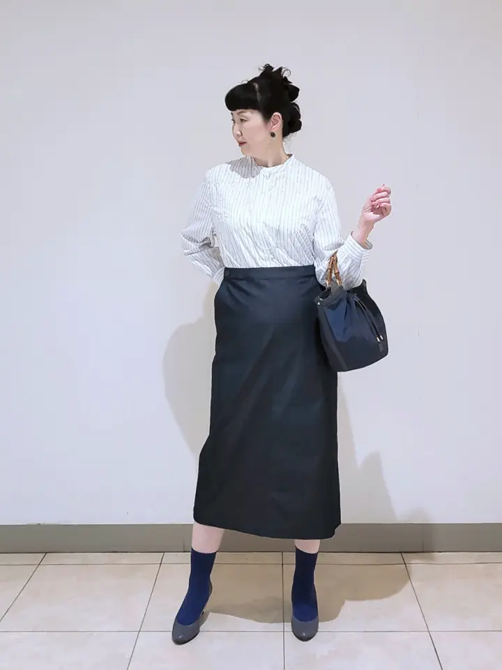 J.PRESS LADIES L スタッフ コーディネート画像