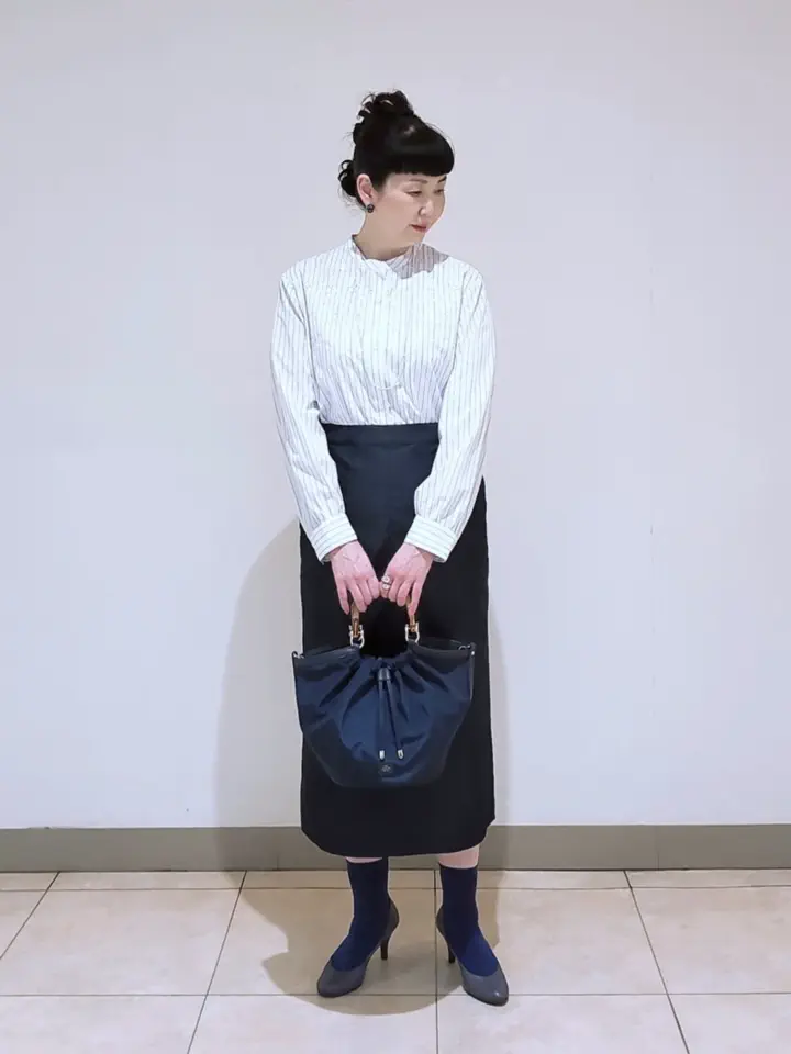 J.PRESS LADIES L スタッフ コーディネート画像