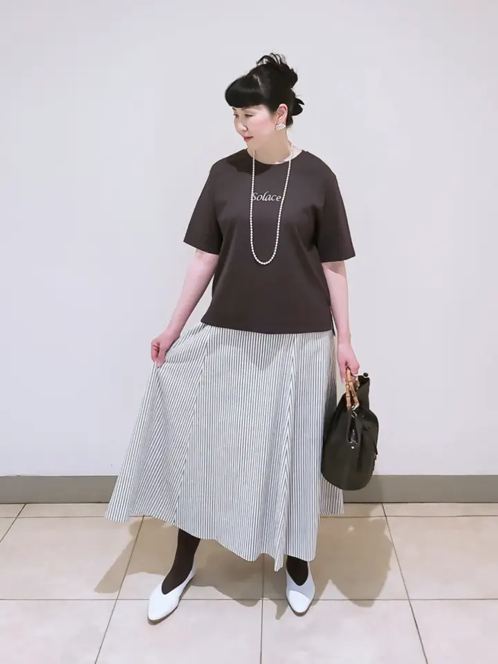 J.PRESS LADIES L スタッフ コーディネート画像