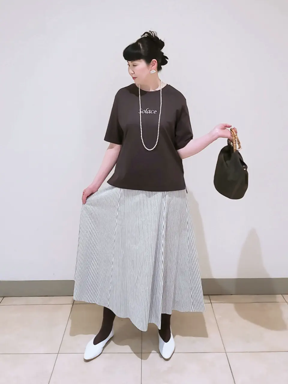 J.PRESS LADIES L スタッフ コーディネート画像