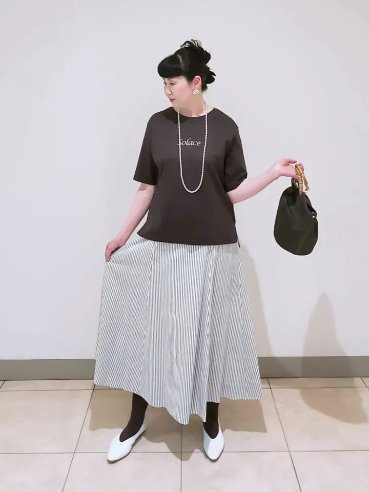 J.PRESS LADIES L スタッフ コーディネート画像