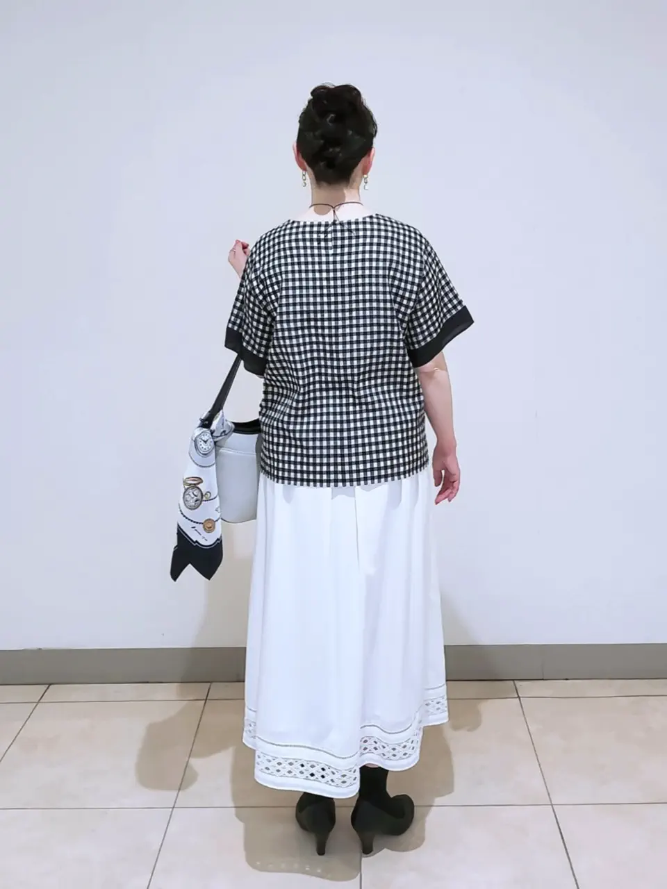 J.PRESS LADIES L スタッフ コーディネート画像