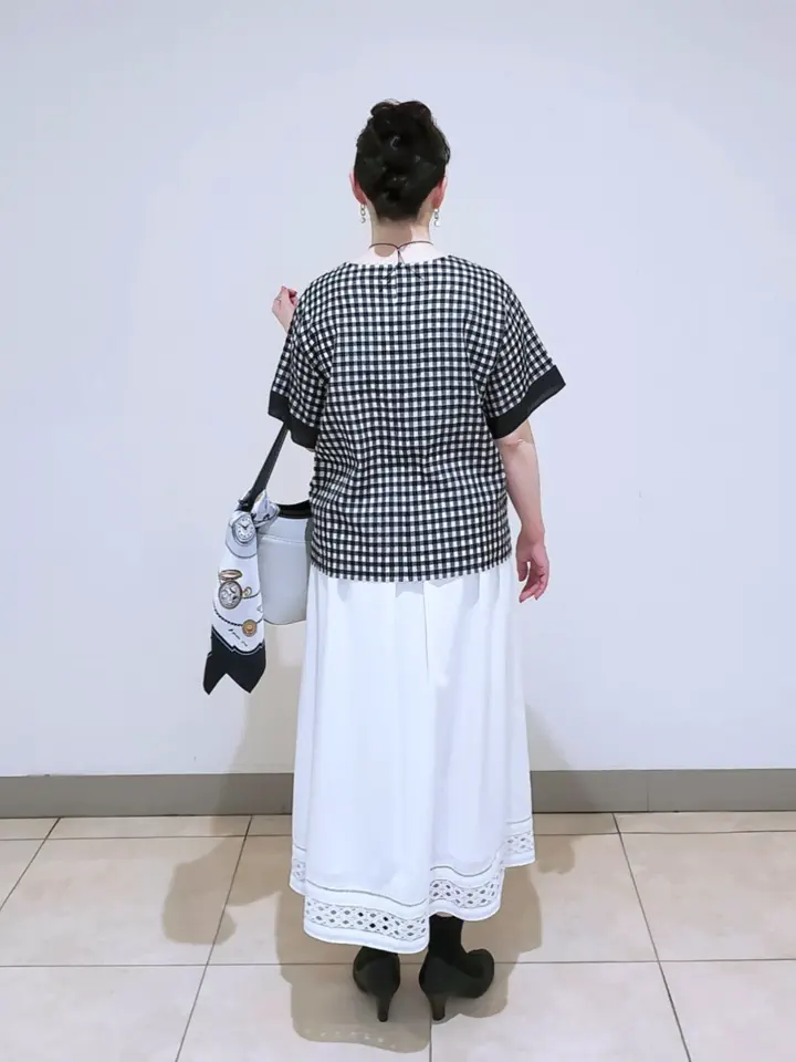 J.PRESS LADIES L スタッフ コーディネート画像
