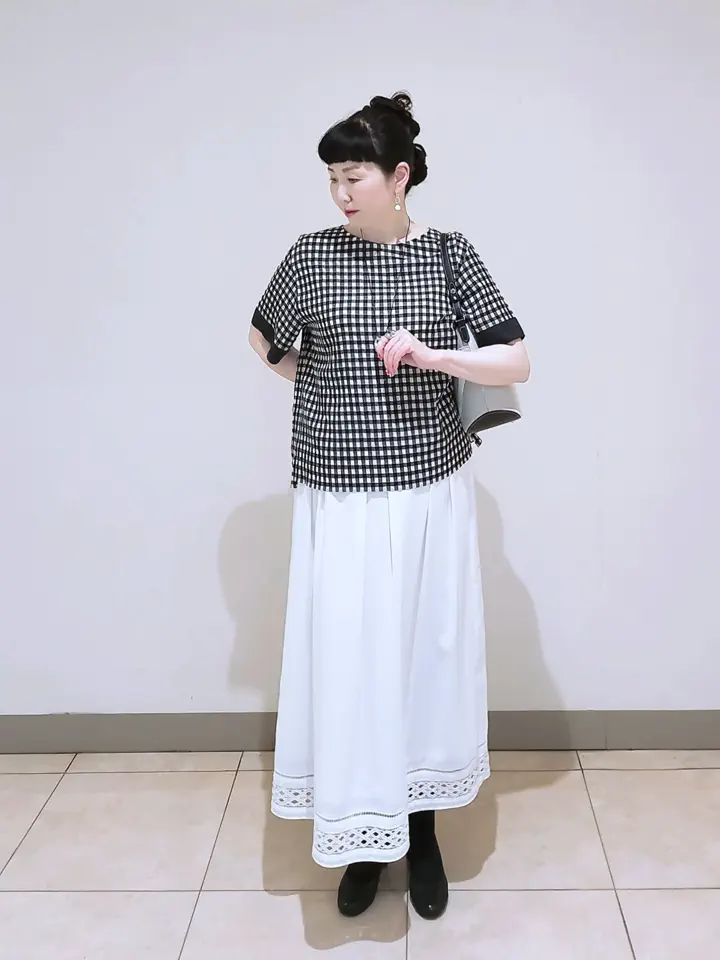 J.PRESS LADIES L スタッフ コーディネート画像