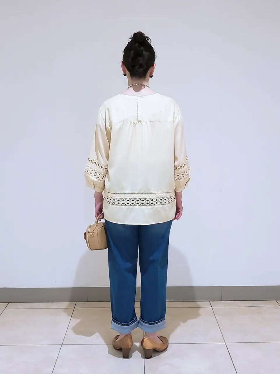 J.PRESS LADIES L スタッフ コーディネート画像