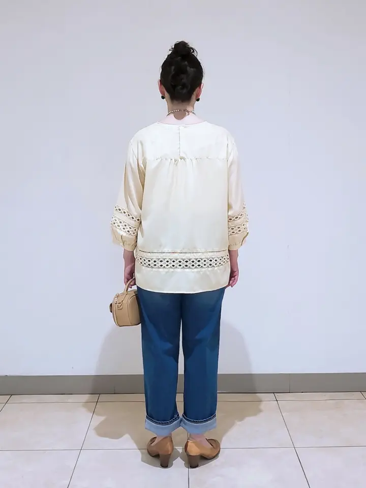 J.PRESS LADIES L スタッフ コーディネート画像