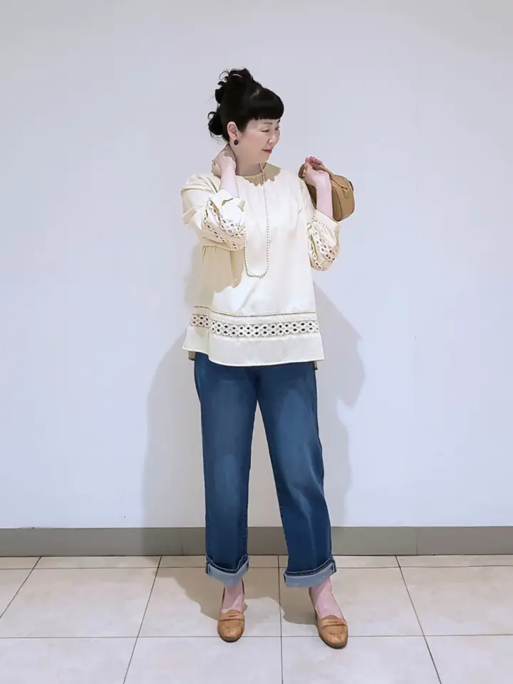 J.PRESS LADIES L スタッフ コーディネート画像