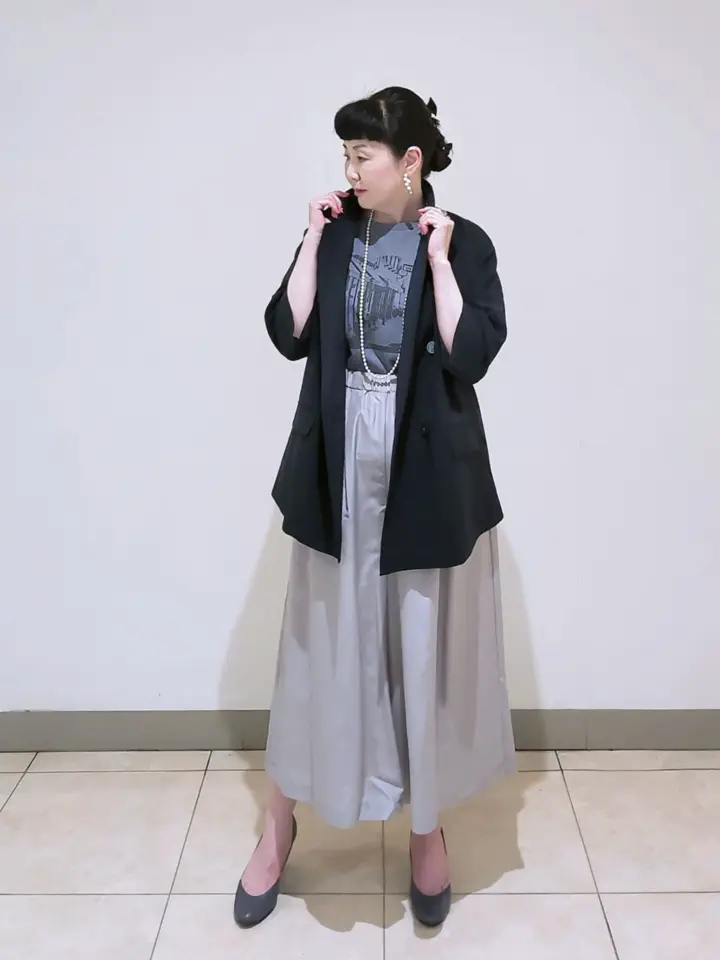 J.PRESS LADIES L スタッフ コーディネート画像