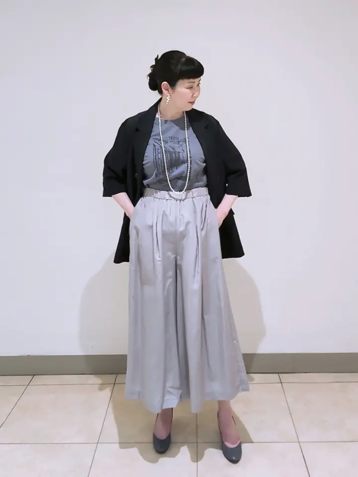 J.PRESS LADIES L スタッフ コーディネート画像