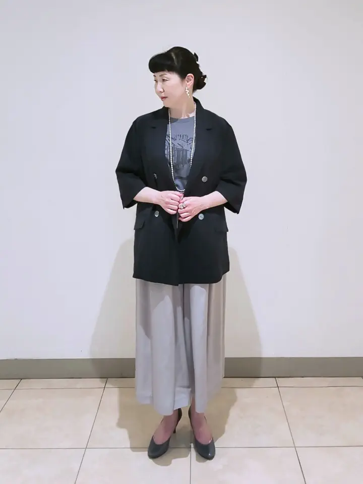 J.PRESS LADIES L スタッフ コーディネート画像