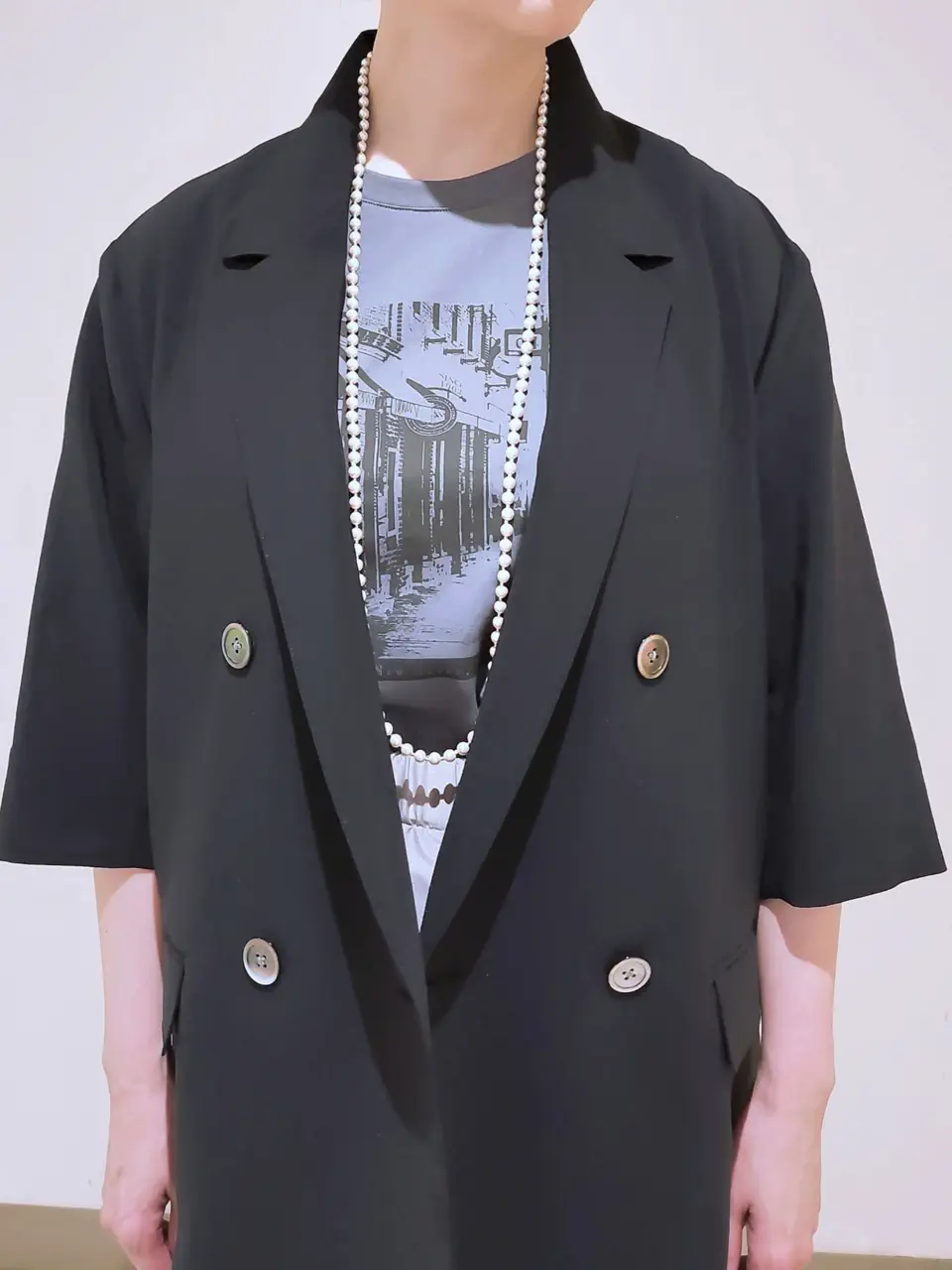 J.PRESS LADIES L スタッフ コーディネート画像