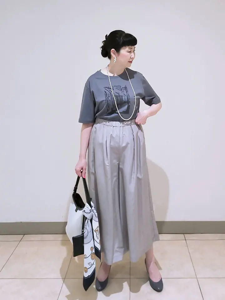 J.PRESS LADIES L スタッフ コーディネート画像