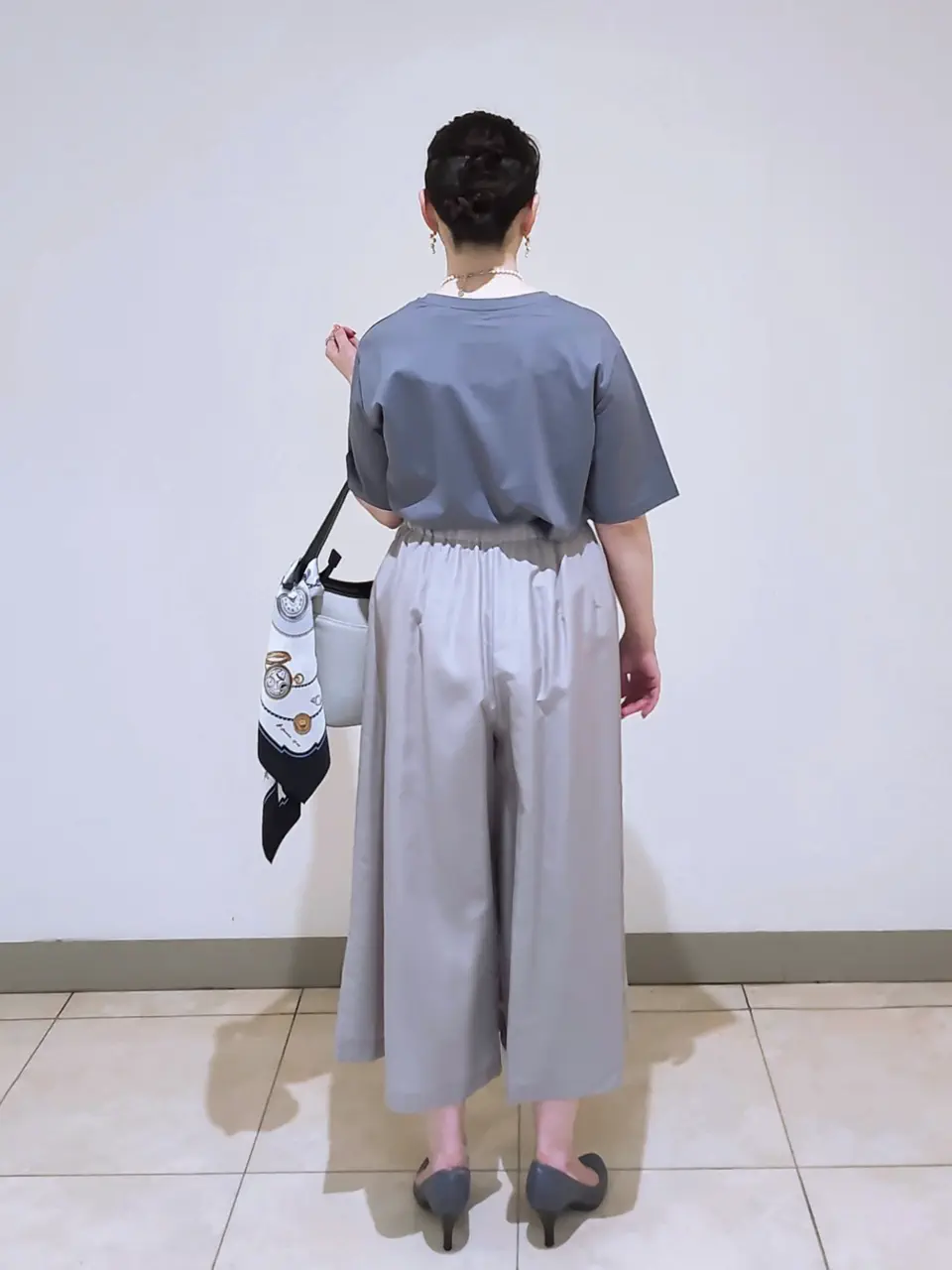 J.PRESS LADIES L スタッフ コーディネート画像
