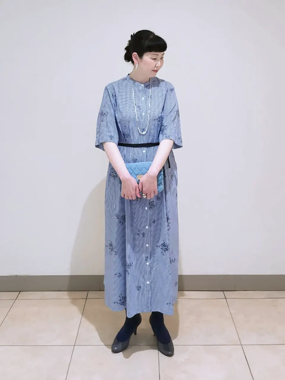 J.PRESS LADIES L スタッフ コーディネート画像