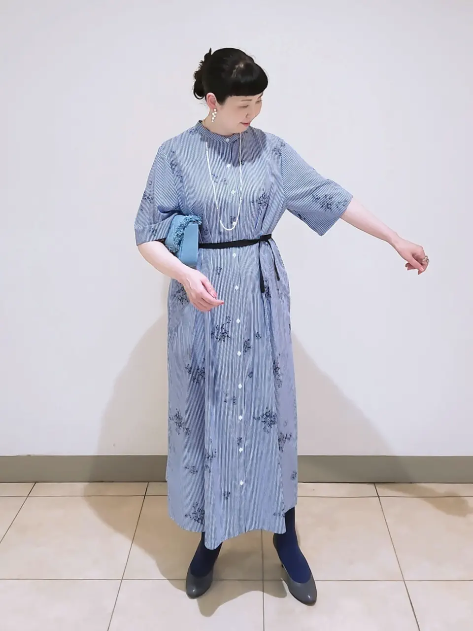 J.PRESS LADIES L スタッフ コーディネート画像