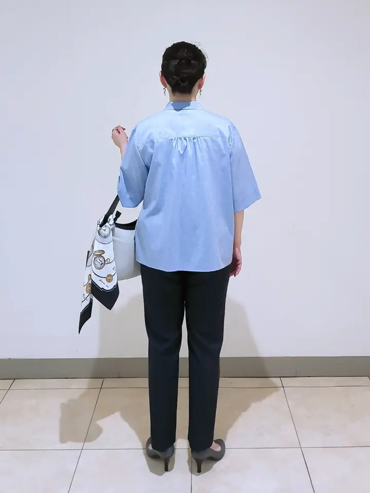 J.PRESS LADIES L スタッフ コーディネート画像