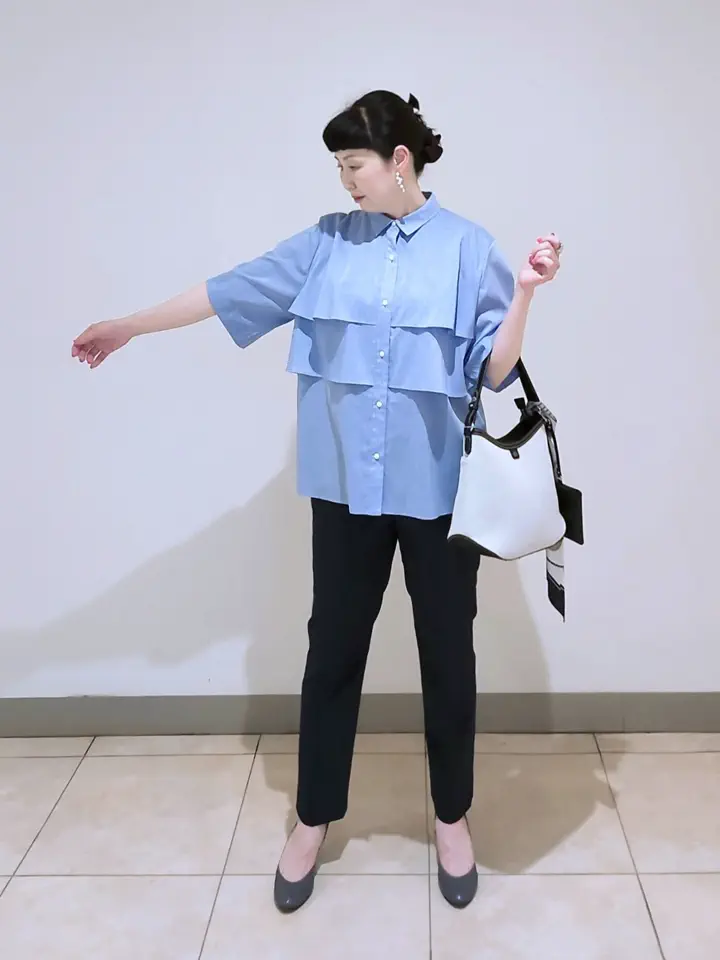 J.PRESS LADIES L スタッフ コーディネート画像