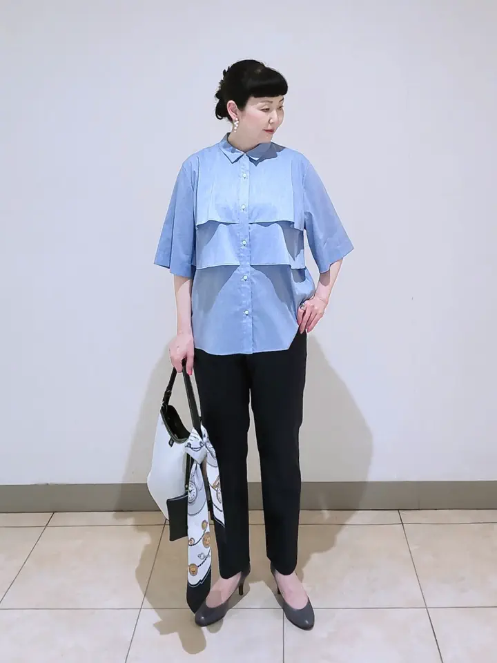 J.PRESS LADIES L スタッフ コーディネート画像