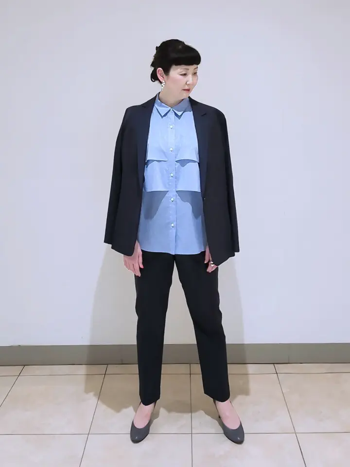J.PRESS LADIES L スタッフ コーディネート画像